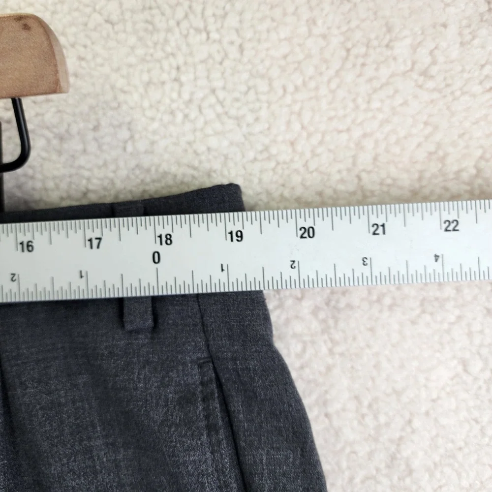 Lauren Ralph Lauren High Performance‎ Wool Pleated Pants Mens 38x30 Grey Cuffed